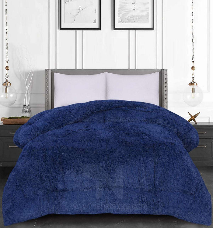 1 PC Double Fluffy Velvet Quilt NCS 173 - Nishat Creative Store