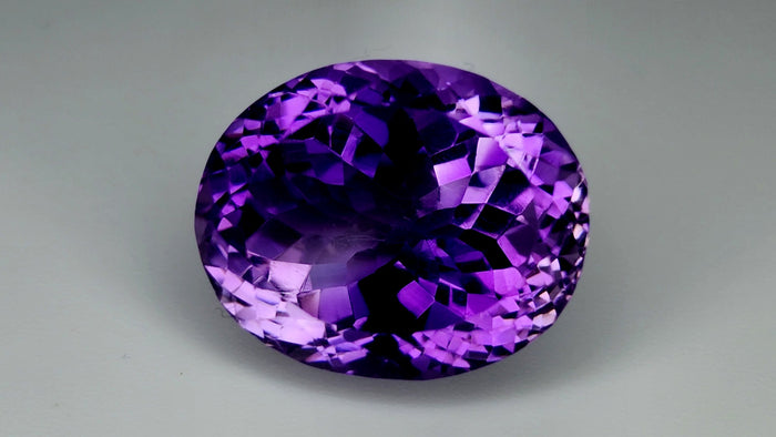 16.95Carats Natural Amethyst Gemstone IGCAma81