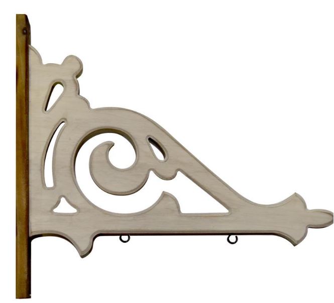 17 Inch Architectural Wood Arrow Holder