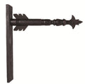 17.5 Inch Black Wood Arrow Holder