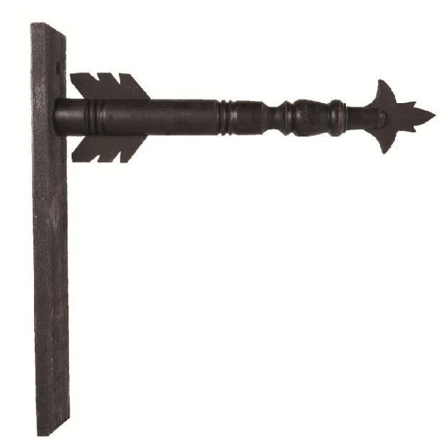 17.5 Inch Black Wood Arrow Holder