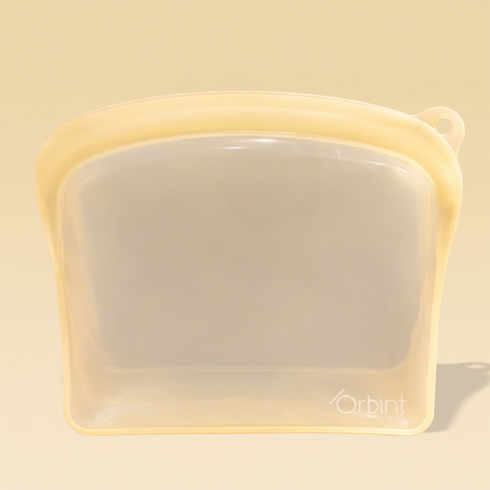 4-Piece Reusable Silicone Food Storage Bags Set