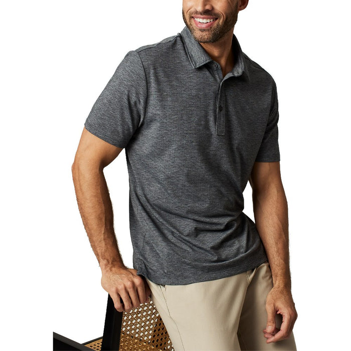 7Diamonds Nikos Golf Polo Charcoal