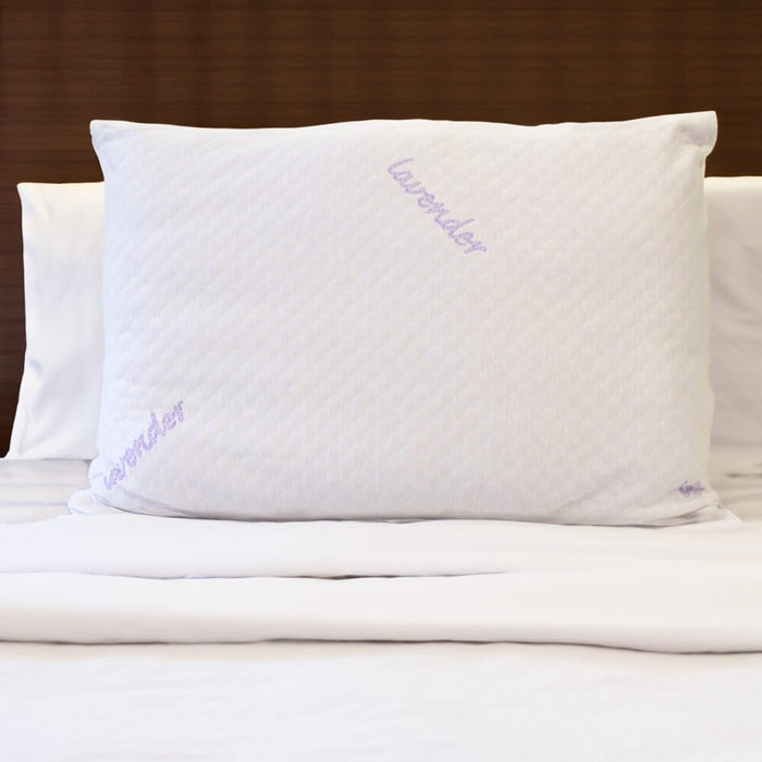 AromaCloud Queen Pillow with lavender infusion for relaxation and better sleep
