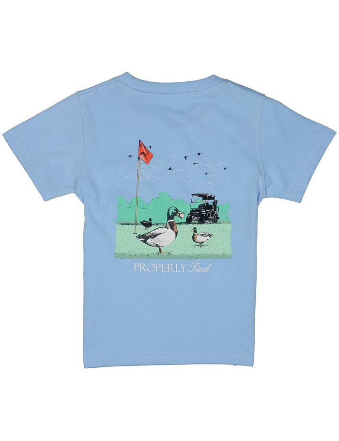 Baby Fowl Play SS Light Blue