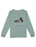 Baby Swimming Mallard LS Marine Mist