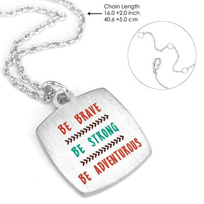"Be Brave" Necklace