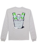 Beer Bucket LS Ice Grey