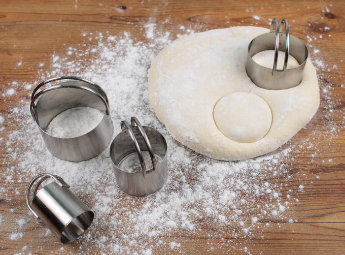 Biscuit Cutters, Round Set of 4