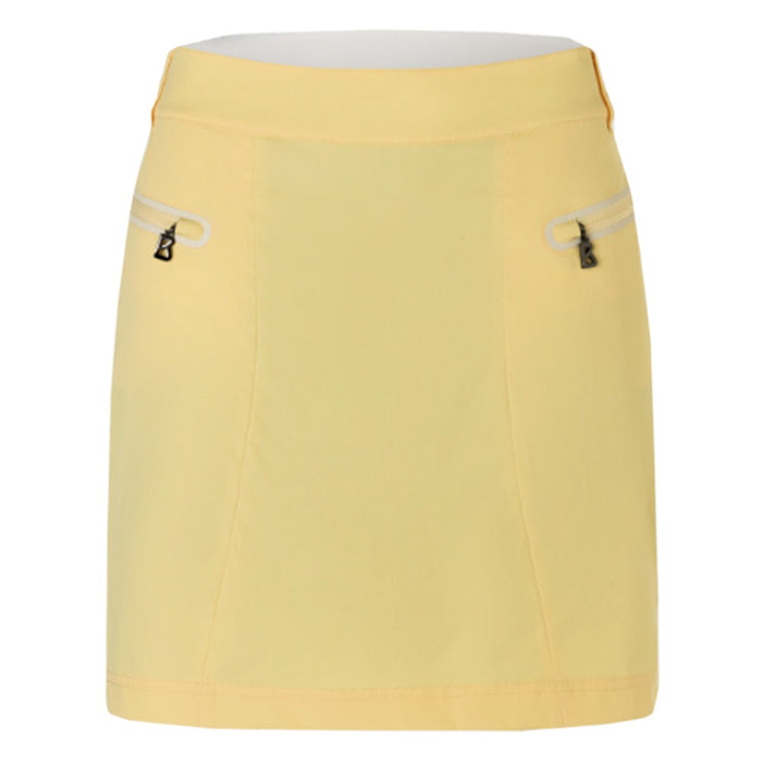 Bogner Brina Golf Skirt Pastel Yellow - SS22 Women