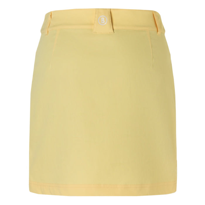 Bogner Brina Golf Skirt Pastel Yellow - SS22 Women