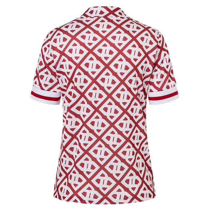Bogner Calysa Golf Polo Red/White - SS24 Women