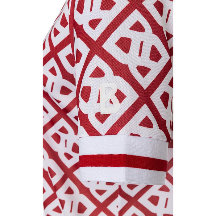 Bogner Calysa Golf Polo Red/White - SS24 Women