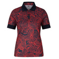 Bogner Deloris Golf Polo Red/Navy Blue - SS24 Women