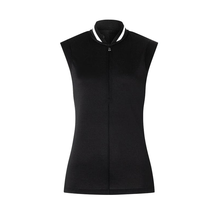 Bogner Eva Sleeveless Golf Polo Black - SS23 Women