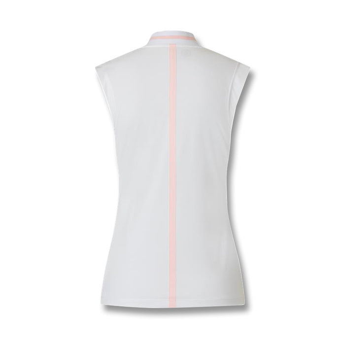Bogner Eva Sleeveless Golf Polo White - SS23 Women