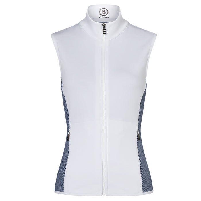 Bogner Wanya Sleeveless Golf Polo Navy - SS22 Women
