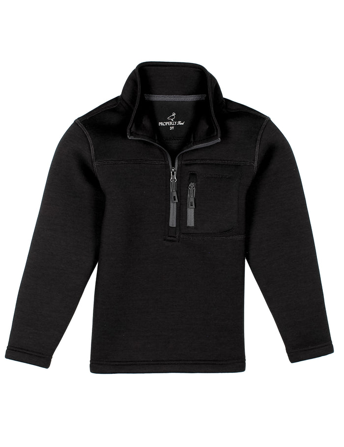 Boys Arctic Pullover Charcoal