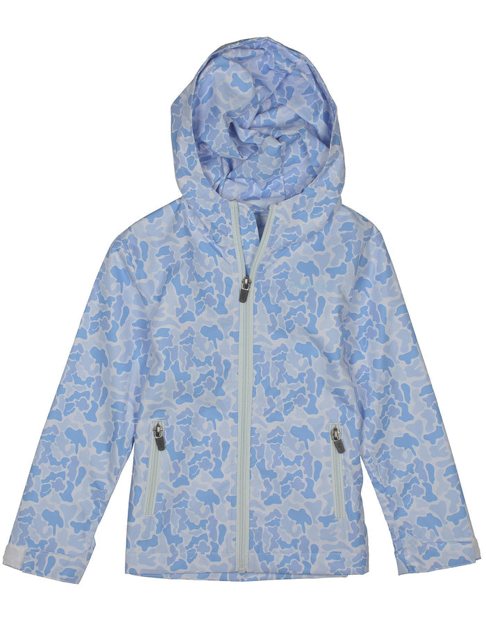 Boys Canopy Rain Jacket River Camo