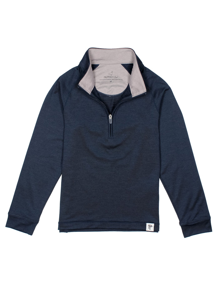 Boys Clubhouse Quarter Zip Navy