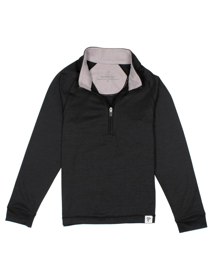 Boys Clubhouse Quarter Zip Onyx