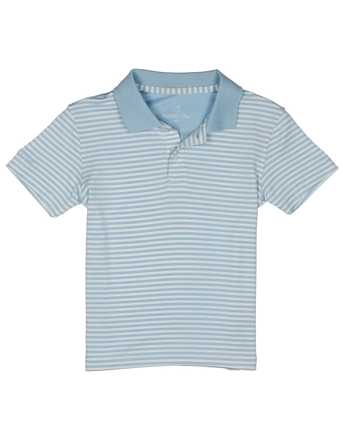 Boys Dallas Polo Powder Blue