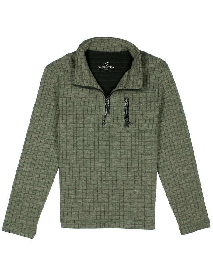 Boys Delta Pullover Rosemary