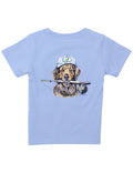 Boys Fishing Buddy SS Light Blue