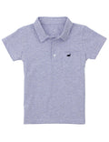 Boys Harrison Pocket Polo SS Ocean Wave