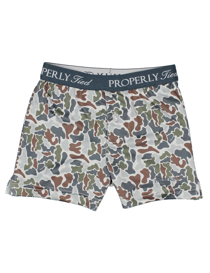 Boys Inlet Boxer Terra Camo