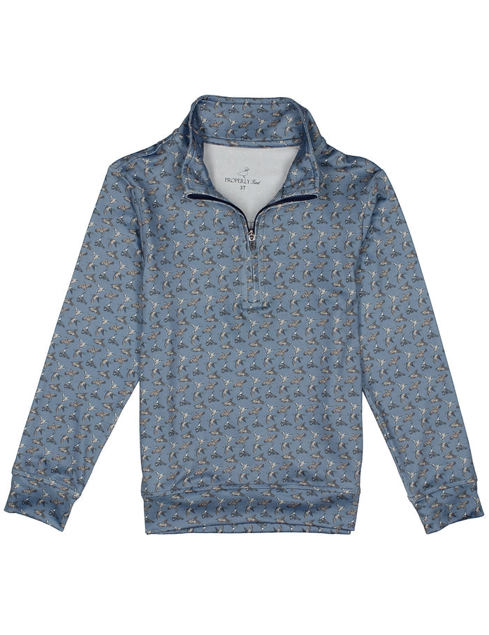Boys Inlet Pullover Flock