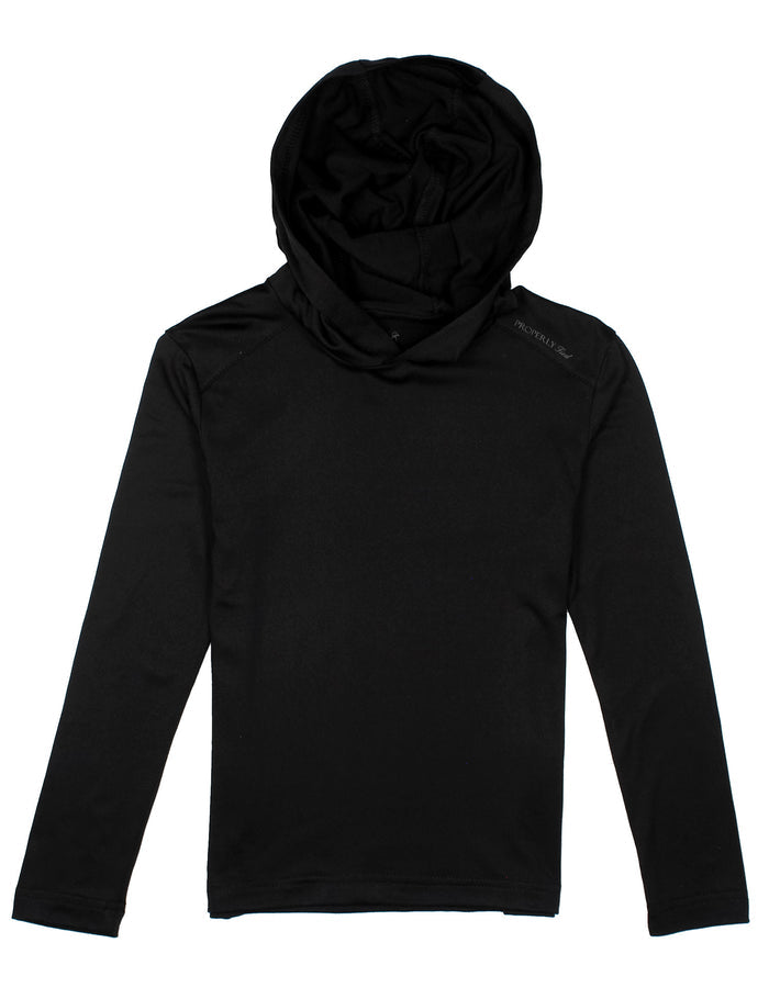 Boys Ravine Hoodie Black