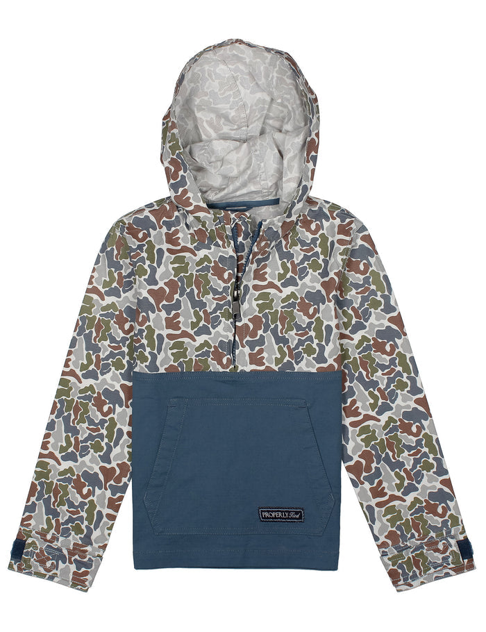 Boys Ridge Anorak Terra Camo
