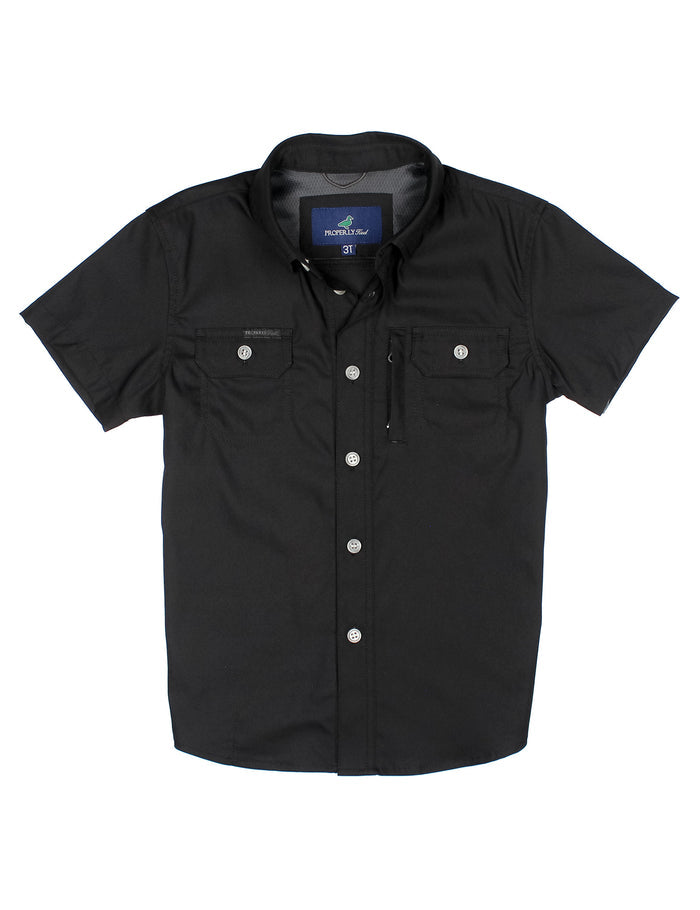 Boys Scout Shirt Black