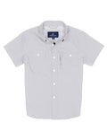 Boys Scout Shirt Ice Grey