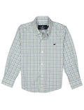 Boys Seasonal Sportshirt Sage Stream