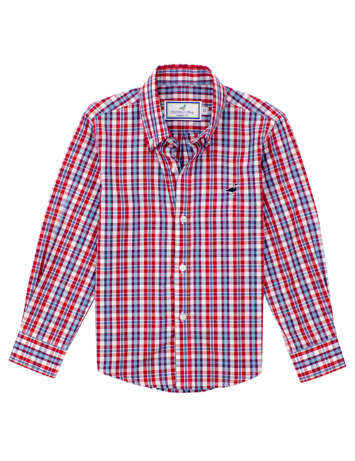 Boys Seasonal Sportshirt USA