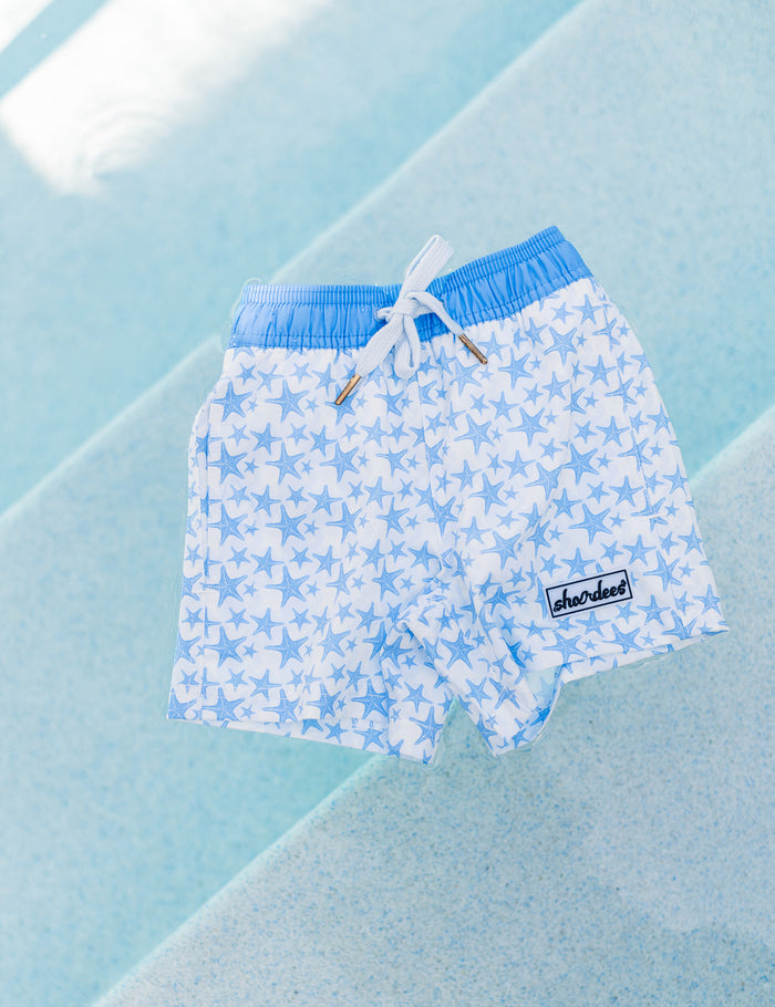 Boys Shordees Swim Trunk Sea Star