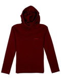 Boys Shoreline Hoodie Maroon