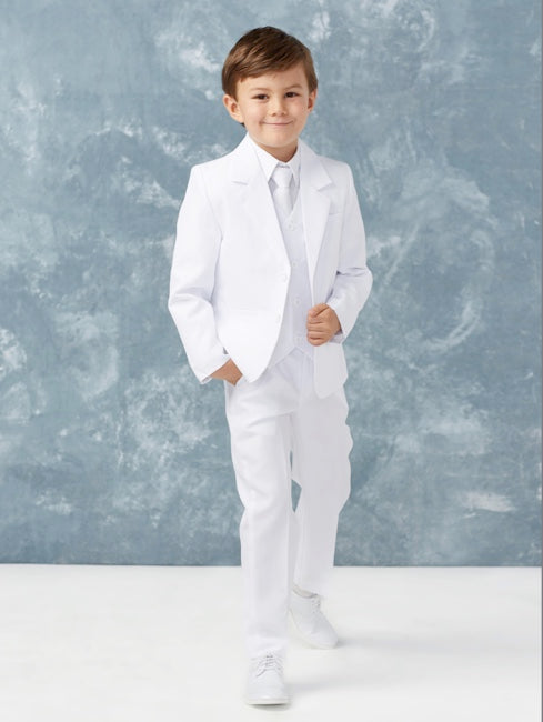 BOY'S SLIM FIT 5 PIECE SUIT