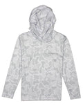 Boys Sportsman Performance Hoodie Snow Camo