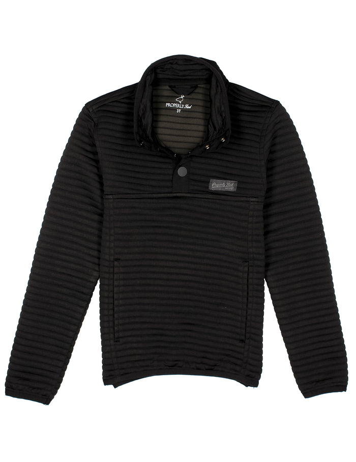Boys Waypoint Pullover Charcoal