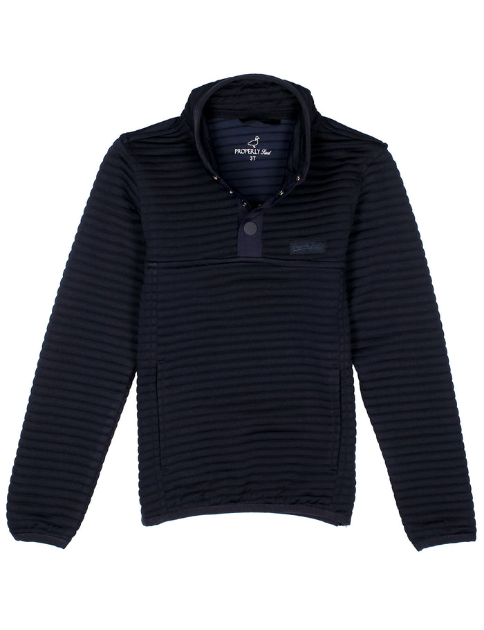 Boys Waypoint Pullover Navy
