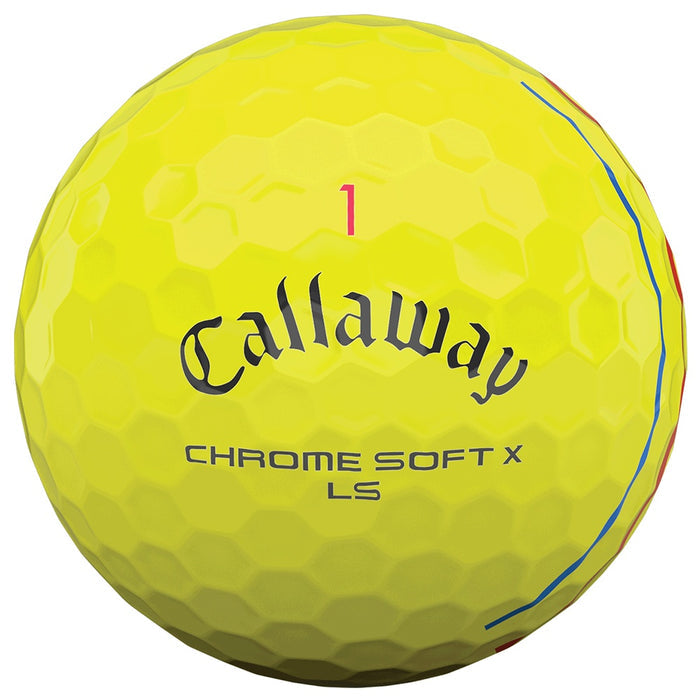 Callaway Chrome Soft X LS Triple Track Golf Balls 2021