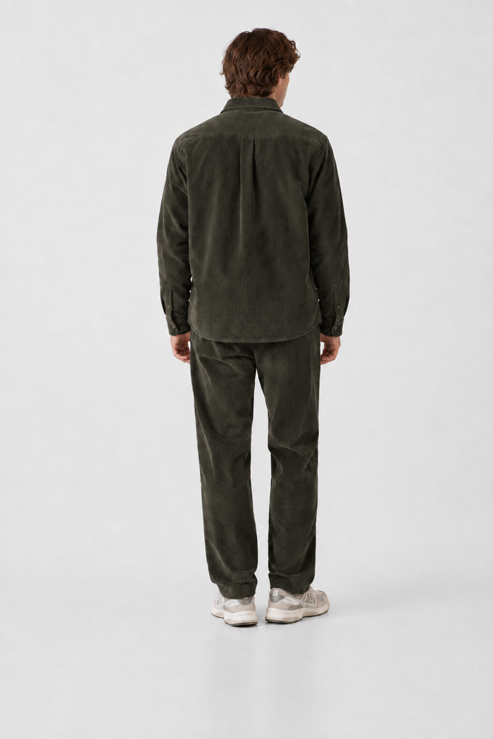 Chemise droite Army foncé Rehane