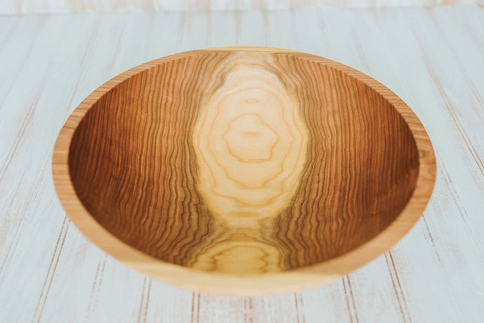 Cherry Wood Bowl, 15"