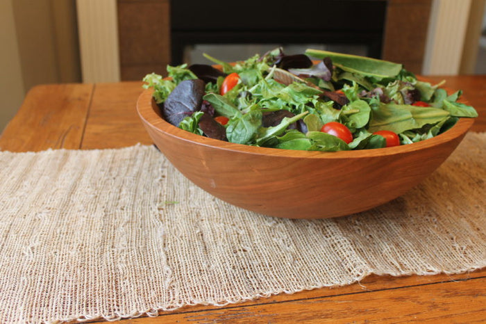 Cherry Wood Bowl, 15"