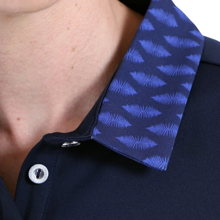 Chervo Affine Longsleeve Golf Polo Blue - FW24 Women