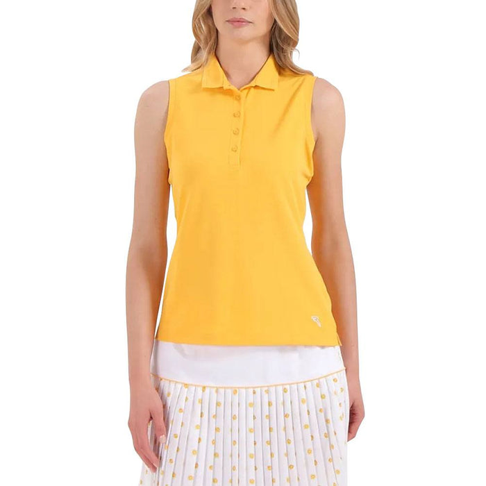 Chervo Aga Sleeveless Golf Polo Daffodil - SS22 Women