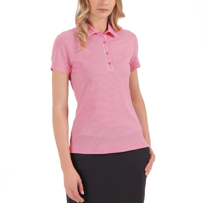 Chervo Akkura Golf Polo Pink - SS22 Women